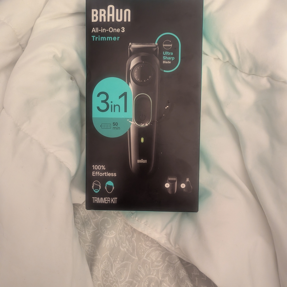 Braun All-in-One 3 Trimmer - Black